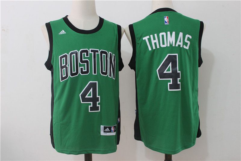 Men Boston Celtics #4 Isaiah Thomas Green NBA Jerseys